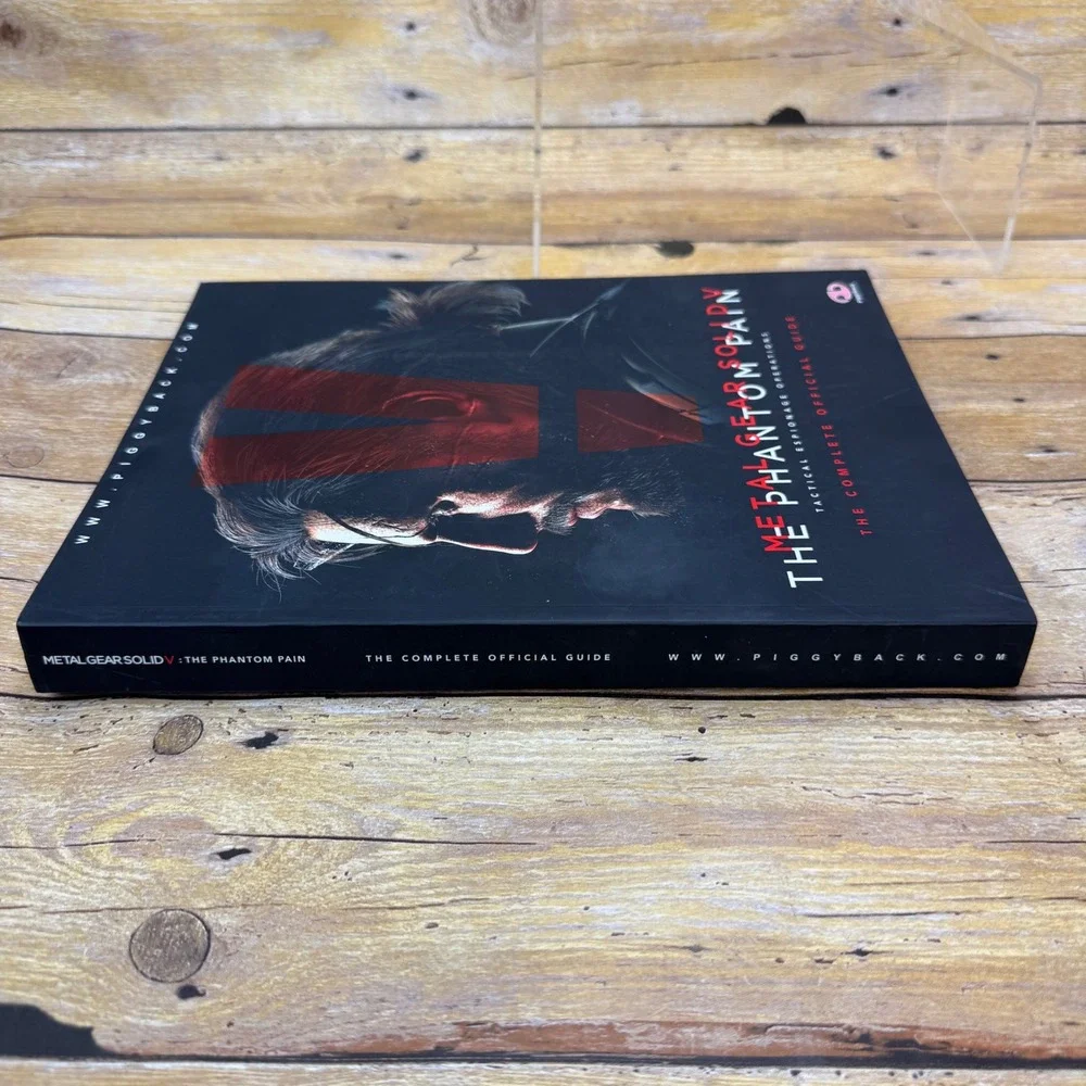 Piggyback Metal Gear Solid V Phantom Pain Guide Black Tactical Strategy 2015